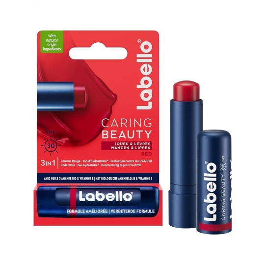Labello Baume à Lèvres Caring Beauty SPF30 4,8 g - image 2