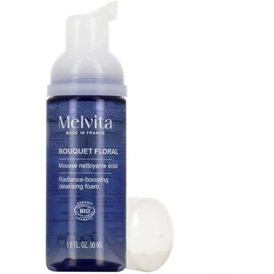 Melvita Bouquet Floral Mousse Nettoyante Éclat Bio