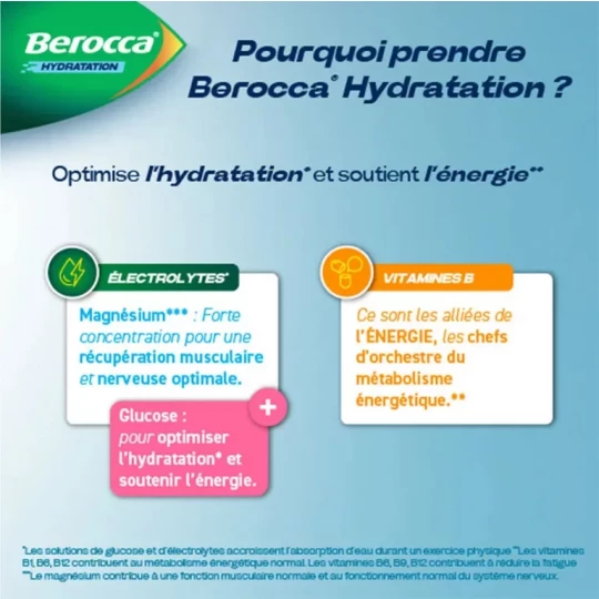 Berocca Hydratation Mangue-Passion Comprimés x 16 - image 4