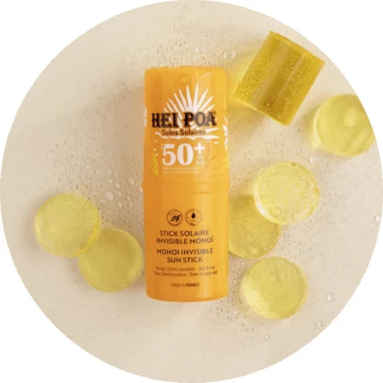 Hei Poa Stick Solaire Invisible Monoï SPF50+ 15 g - image 3