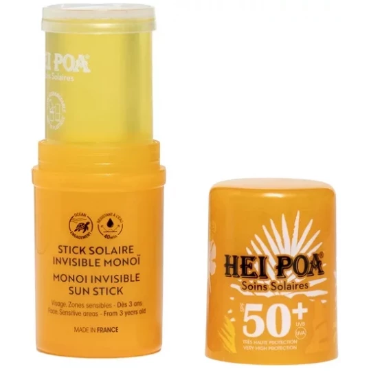 Hei Poa Stick Solaire Invisible Monoï SPF50+ 15 g - image 5
