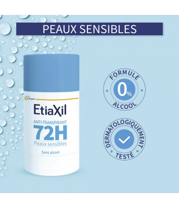Etiaxil Déodorant Anti-Transpirant Protection 72H Stick 40 ml - image 6