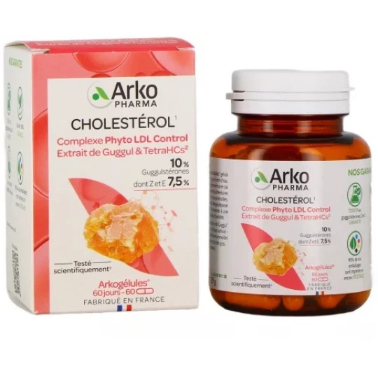 Arkopharma Arkogélules Cholestérol Complexe Phyto LDL Control
