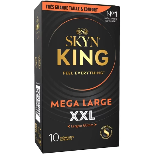 Skyn King Mega Large XXL Préservatifs x 10 - image 3