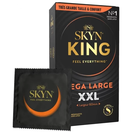 Skyn King Mega Large XXL Préservatifs x 10