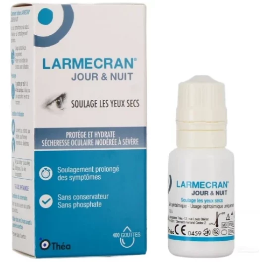 Larmecran Jour & Nuit Solution Oculaire 10 ml