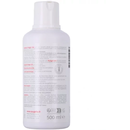 Saugella Poligyn Soin Lavant Intime Quotidien 3en1 50+ 500 ml - image 2