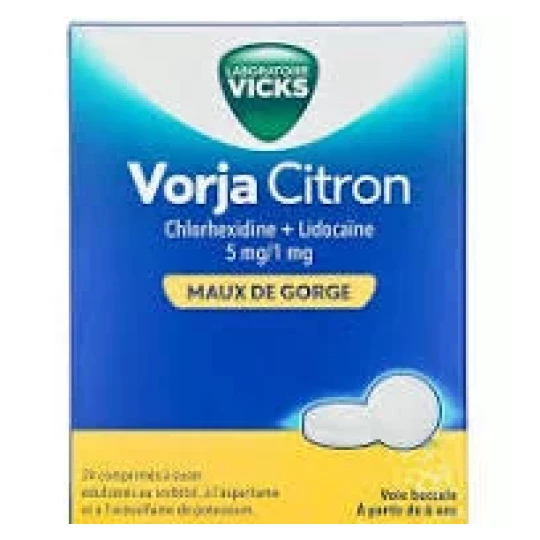 Vorja Citron 5 mg/1 mg x 24