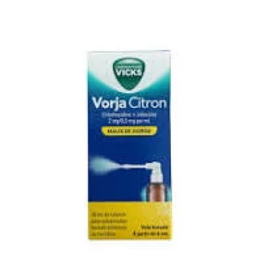 Vorja Citron 2 mg/0,5 mg par ml Spray 30 ml