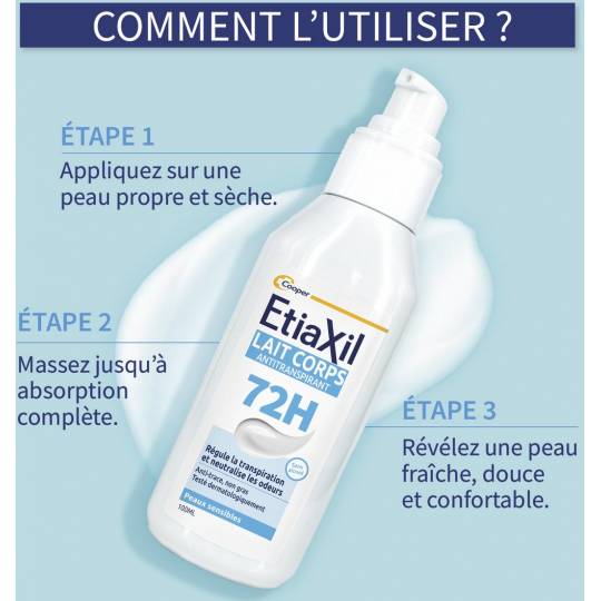 Etiaxil Lait Corps Anti-Transpirant Spray 100 ml - image 5