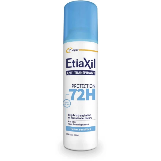 Etiaxil Anti-Transpirant Protection 72H Aérosol 150 ml