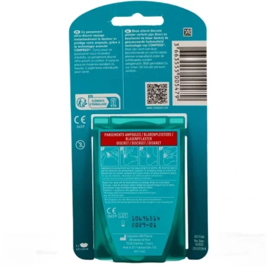 Compeed Pansements Ampoules Discret x 5 - image 2