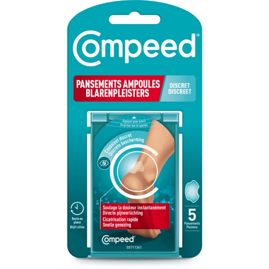 Compeed Pansements Ampoules Discret x 5
