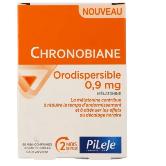PiLeJe Chronobiane Orodispersible 0,9 mg Comprimés x 60 - image 3