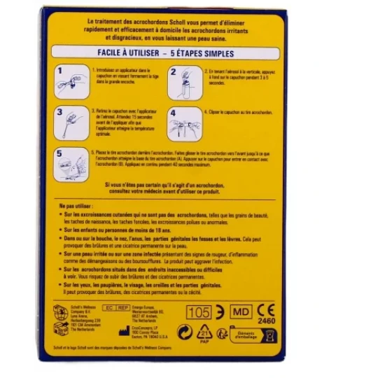 Scholl Traitement Acrochordons Freeze Away Traitements x 12 - image 2