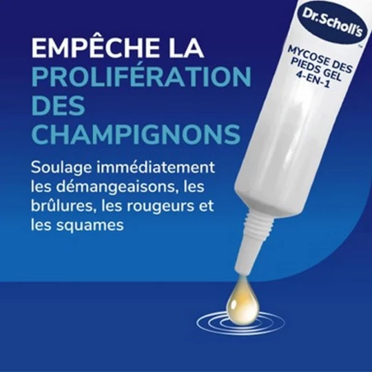 Scholl Traitement Mycose des Pieds Gel 4-en-1 10 ml - image 4