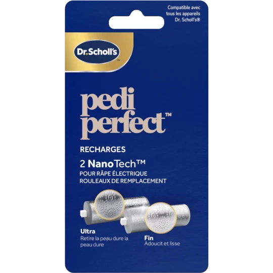 Scholl Pedi Perfect Recharge NanoTech x 2