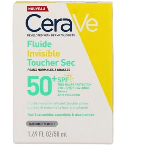 CeraVe Fluide Invisible Toucher Sec SPF50+ 50 ml - image 5