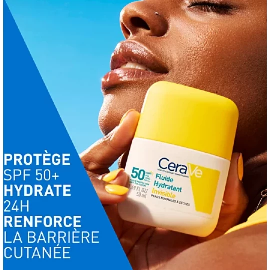 CeraVe Fluide Hydratant Invisible SPF50 50 ml - image 2