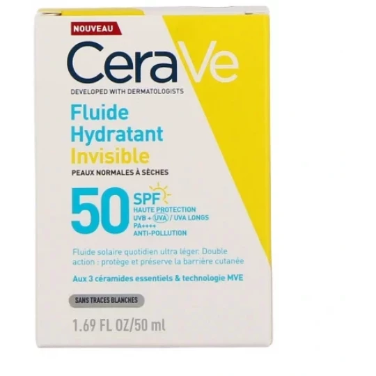 CeraVe Fluide Hydratant Invisible SPF50 50 ml - image 6
