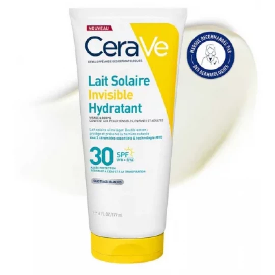 CeraVe Lait Solaire Hydratant Invisible SPF30 - image 5