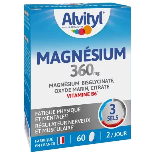 Alvityl Magnésium 360 mg Comprimés x 60