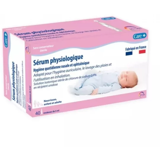 EG Labo Care+ Sérum Physiologique 5 ml x 40 - image 2