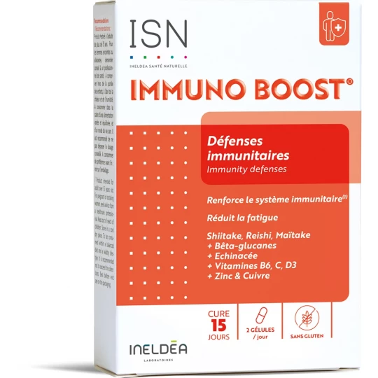ISN Immuno Boost Défenses Immunitaires Gélules x 30