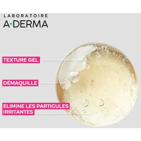 A-derma Exomega Gel Nettoyant Calmant 200 ml - image 5