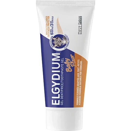 Elgydium Baby Fluor Dentifrice 6 mois 30 ml