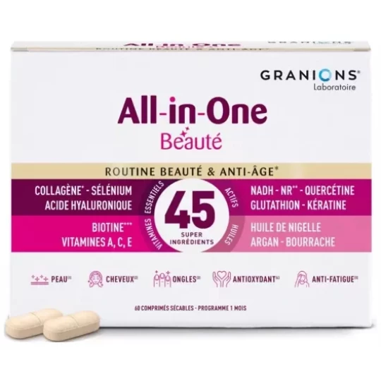 Granions All In One Routine Beauté & Anti-Âge Capsules x 60 - image 3