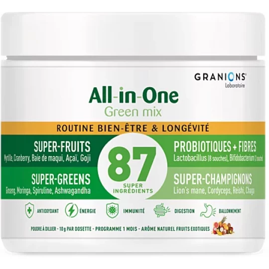 Granions All-in-One Bien être et Longévité Poudre