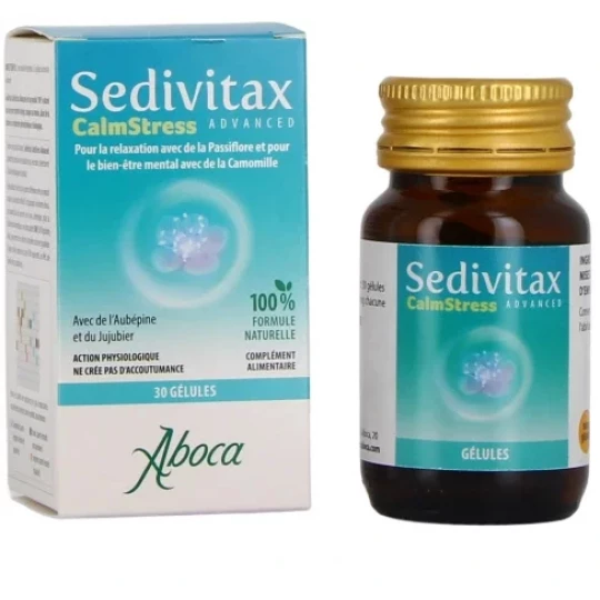 Aboca Sedivitax CalmStress Advanced Gélules x 30