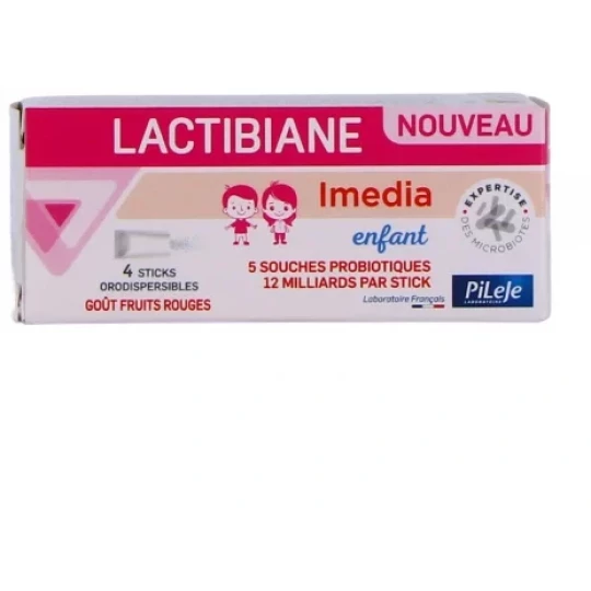 PiLeJe Lactibiane Imedia Enfant Stick Orodispersible x 4 - image 3
