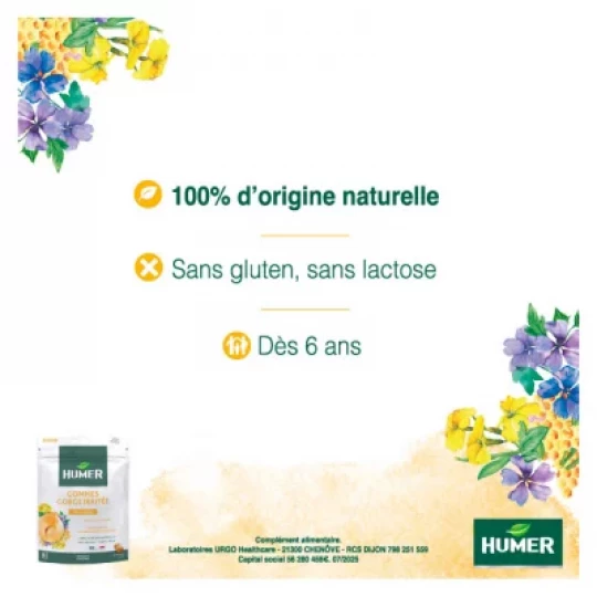 Humer Gommes Gorge Irritée Miel Citron x 30 - image 3