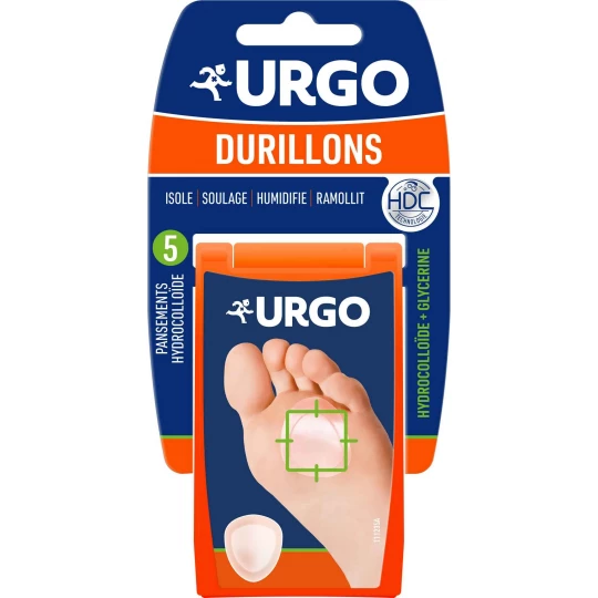 Urgo Durillons Pansements Hydrocolloïdes x 5