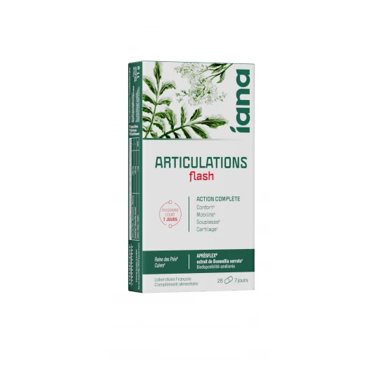Iana Articulations Flash Gélules x 28