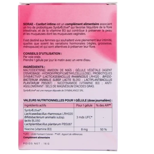 Gifrer Sorae Confort Intime x 30 Gélules - image 2