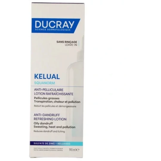 Ducray Kelual Squanorm Anti-Pelliculaire Lotion Rafraîchissante 190 ml - image 4