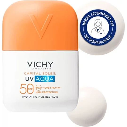 Vichy Capital Soleil UV Aqua Fluide Hydratant Invisible SPF50 50 ml - image 2