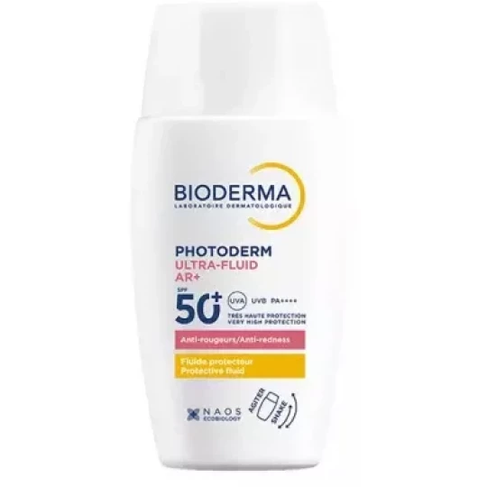 Bioderma Photoderm Ultra-Fluid AR+ Peaux Réactives Anti-Rougeurs SPF50+ 40 ml
