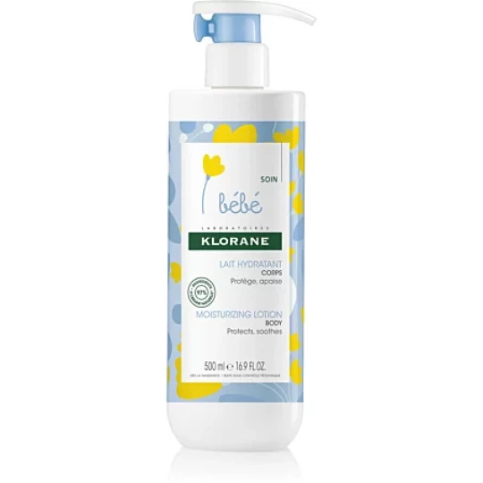 Klorane Bébé Lait Hydratant Corps 500 ml