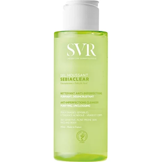 SVR Sebiaclear Gel Moussant Anti-Imperfections 100 ml