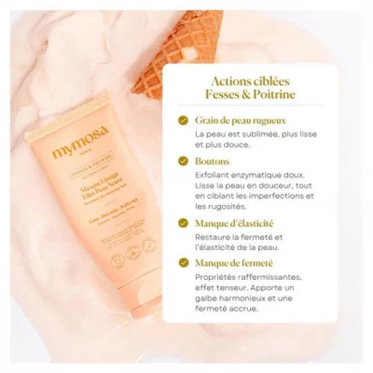 Mymosa Fesses & Poitrine Masque Lissage Effet Peau Neuve 100 ml - image 2