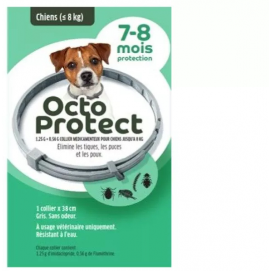 Elanco Octoprotect Collier pour Chiens Jusqu'à 8 kg