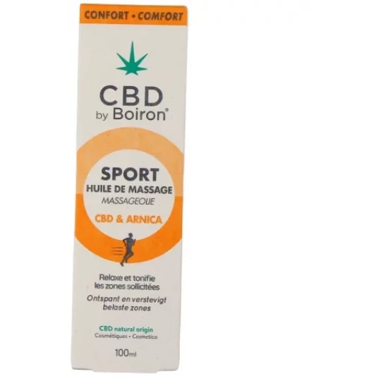 CBD By Boiron Huile de Massage Sport 100 ml - image 2
