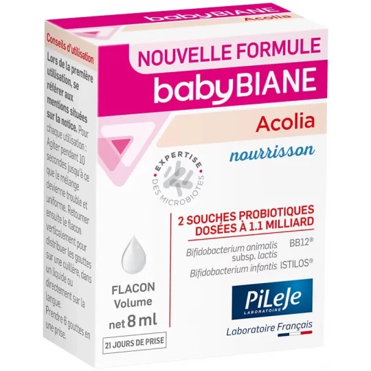 PiLeJe Babybiane Acolia Nourrisson 8 ml