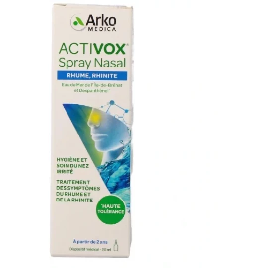Activox Spray Nasal Rhume Rhinite 20 ml - image 2