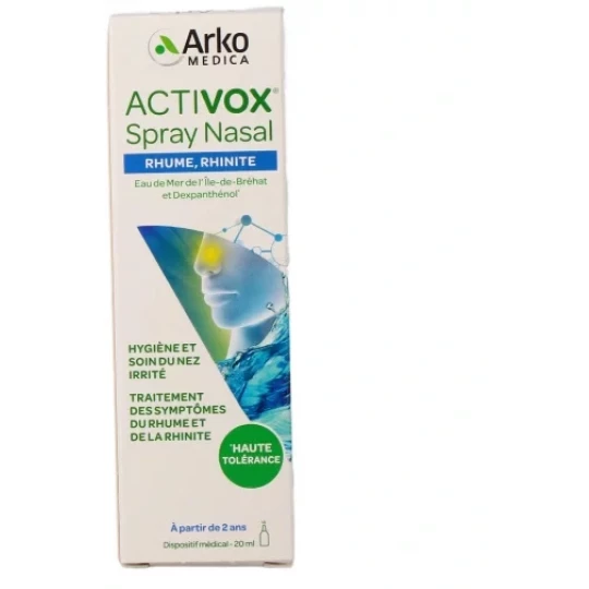 Activox Spray Nasal Rhume Rhinite 20 ml - image 3