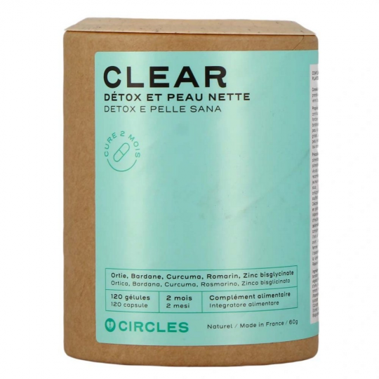 Circles Clear Détox et Peau Nette Gélules